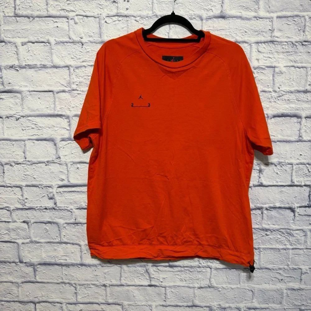 Nike Jordan 23 Engineered Statement T-Shirt Orange DQ8069-891 Sz M